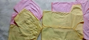 set baju dan celana bayi pendek