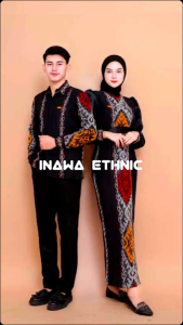 baju couple pasangan - tenun couple kondangan - baju couple tenun