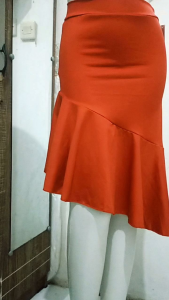 Rok Span Pinggir Spandex Jersey Premium: Olahraga Indoor & Outdoor