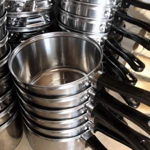 PANCI SUSU GROSIR MURAH / PANCI MASAK AIR STAINLESS 16cm THR OLEH OLEH