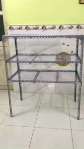 Kệ V lỗ 3 tầng (rộng 20cm)(dạng vỉ lưới sắt) (dài cao nhiều kích thước)