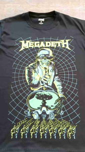 Kaos T Shirt Band Megadeth Heavy Metal Rock Distro