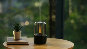 Aromaterapi Diffuser Humidifier Lantern Candle 120ml Free Essential Oil 10ml