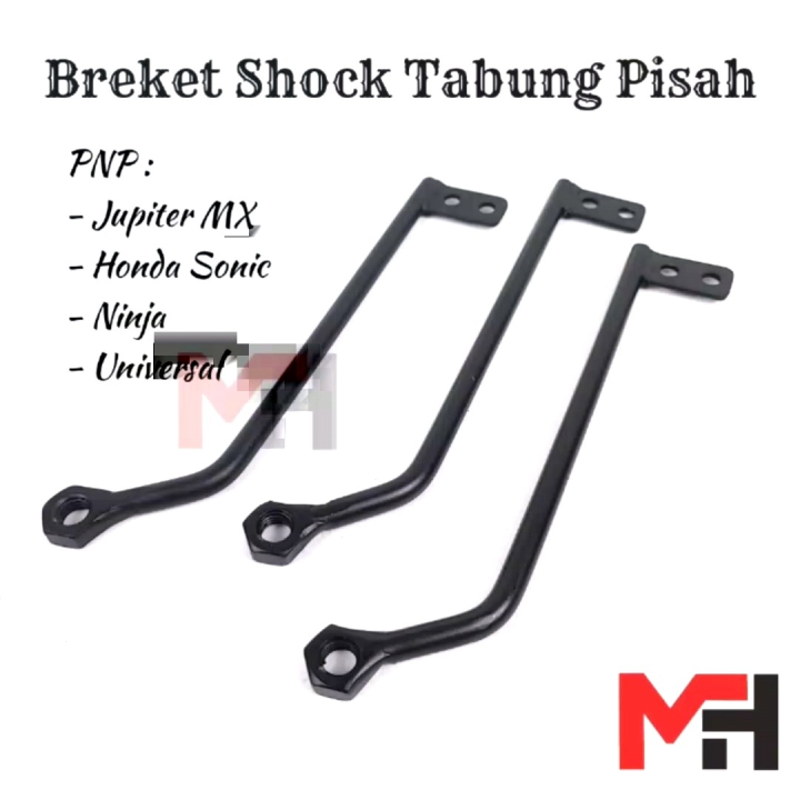 Breket Braket Shock Tabung Pisah Pnp Jupiter Mx Honda Sonic Universal