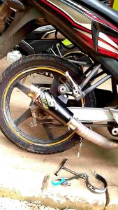 KNALPOT RACING ORIGINAL PRODUK RC29EXHAUST BULAT JENONG VEGA JUPITER Z KARISMA SMASH SUPRA SHOGUN TITAN REVO BLADE ASTREA C70 Motor Motorcycle