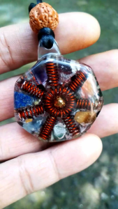 BIO G BOOSTER 7 CAKRA ORGONITE SCALAR WITH SPIRAL COIL