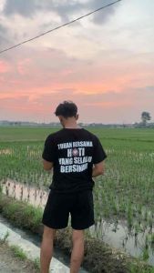 (COD)T-SHIRT PSHT l Kaos Sh Terate l Tuhan bersama hati yang selalu bersinar Free stiker