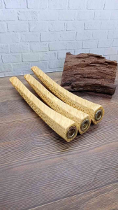 once pipa cangklong kayu liwung macan putih model segi 6 L96