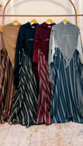 Belifi Taleetha Syari Gamis Terbaru Premium Cantik Elegan