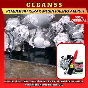 Engine Cleaner 55 100% Original - Pembersih Super Ampuh Untuk Blok Mesin Motor Dan Mobil - Pembersih Mesin Terlaris Terviral Anti Karat Anti Jamur Anti Korosi