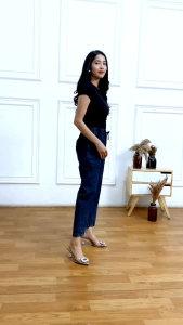 Celana Wanita BG K Soft Jeans (Standar BB 40-60 dan Jumbo 60-80 kg)