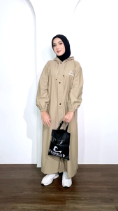 JAS HUJAN & RAINCOAT Gamis Muslimah Terbaik by KAMILA Anti Rembes