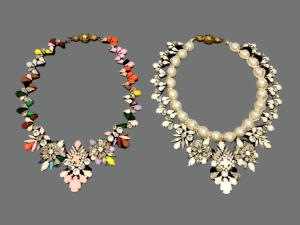 DaVee | Vintage necklace rhineston condition choker