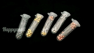 24pcs Hijab pin Berkepala Metallic Pearl PinTudung Hijab Pin Jarum Peniti Mutiara Tube