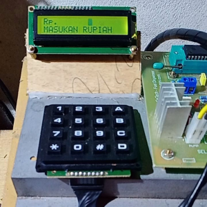 Keypad Tombol Pom Mini Digital TIMBUL + KABEL