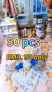Tutucat Diary doorgift hadiah kanak sticker birthday gift hadiah hari jadi 50张可爱咕卡贴纸及可爱贴纸 30pcs Goo Card and 20 pcsCute Sticker