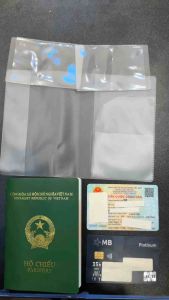 Vỏ Bọc Hộ Chiếu CCCD Thẻ đa năng ATM Trong Suốt Dầy Dặn Chất Lượng Cao (Sử dụng cho cả loại có CHIP)