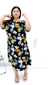 Daster Bahan Dijamin Adem Rayon Asli Merk Di Jamin Ori by Thamo Fashion