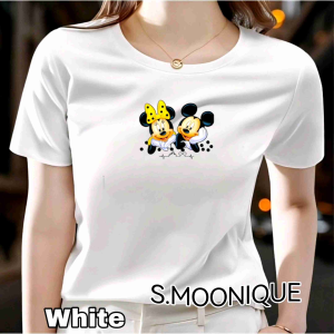 Ladies Clothing Fashion Slim Short Sleeves Cotton Spandex Blouses