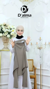 pasmina iner oval Shella Jersey premium pasmina letoy
