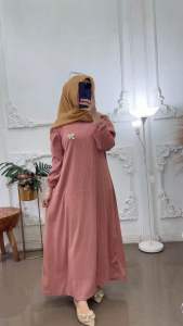 GAMIS SORAYA KNIT CONDRU REMPEL TANGAN