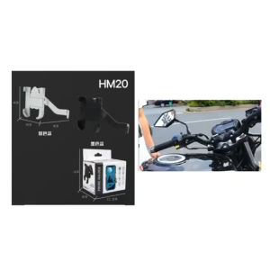 Holder Spion Motor HM20: Penyangga HP untuk Pengendara