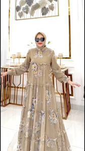 RUBINA DRESS VOL 4 DRESS GAMIS MODE TERBARU TERLARIS BEST SELLER DAN REAL ORIGINAL