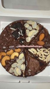 🍫บราวนี่แบบปอนด์กลม🌈 บราวนี่ช็อคโกแลต มีหลากหลายหน้าให้เลือก✅ บราวนี่หนึบ บราวนี่1ปอนด์ บราวนี่ช็อกโกแลต หน้าฟิล์ม✨