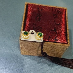 Certified Natural Jade Earrings (Mothers Day Gift)