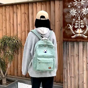 ตุ๊กตาเสื้อ กระเป๋านักเรียนน่ารัก อัริดิน เวอร์ชั่นเกาหลีใหม่ กระเป๋าเป้สะพายหลังลำลอง