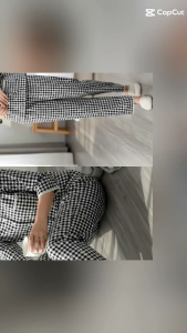 Đồ bộ nữ bộ kẻ thiết kế mới trẻ đẹp xinh