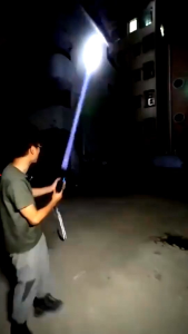 TaffLED Senter LED Long Range Zoom USB Recharge Super Terang Camping XHP70.2 9000 Lumens 2-6PCS Baterai - HS313