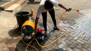 Sprayer Portable TASCO TU-26 2 Tak Komplit Selang 10 Meter dan Stik Gun Sprayer