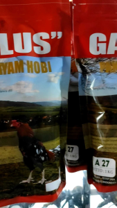 GALLUS PAKAN AYAM BANGKOK ADU/KONTES 1 KG