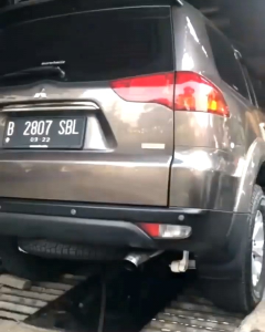Knalpot Racing Full System Mitsubishi Pajero Dakar lama/OLD