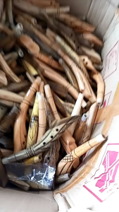 GAGANG JORAN PANCING UKIR 20.CM PAHUL JORAN TIMBANG