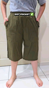 3/4 Women Casual Pant & 9 Point Long Pants Girl Leg Pant Seluar Panjang Plus Size Wanita Ladiees Stretchable Permpuan
