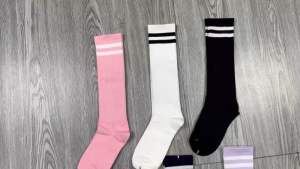 Vớ tất thể thao cổ cao chơi golf tennis cầu lông pickleball xịn đẹp