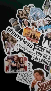 50pcs Shameless Sticker Pack Waterproof-Scratchproof