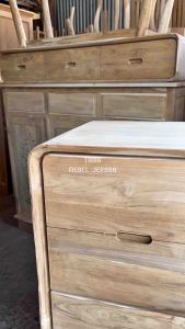 Bufet Laci Rotan Buffet Retro Jati Minimalis Drawer Kayu Jati Produk Mebel Jepara