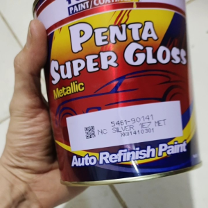 CAT PENTA SUPER GLOSS SILVER 1E7 /SILVER METALIK 1KG CAT MOBIL / MOTOR / DUCO / PAINT / REFINISH PAINT