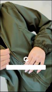 Mighty.up - Jaket Parasut wanita bahan Parasit Jersey Poliyester WaterProof Wanita Pria Sports Casual Cougle Despo Running Gym Jogging Hiking Sauna Suit Parka Olahraga