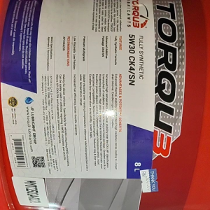 Torqu3 5w30 Fully Synthetic Original