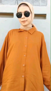 Kemeja Wanita Lengan Panjang | Kemeja Kantor | Kemeja OversiProdukze | Atasan Kemeja Wanita | Kemeja Basic | Kemeja Rayon twill | kemeja