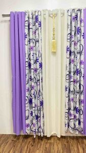Ring Type Curtain Sold As 5in13in1 With Tassel ALSO Sold PER PC- Purple Tanya
