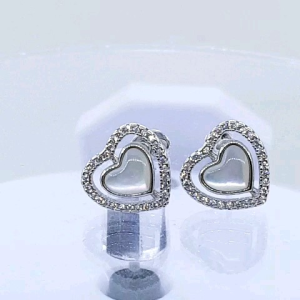 Sepasang(E-8340)Subang telinga perak 925 /anting-anting/earring 925 silver