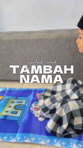 SAJADAH ANAK FREE NAMA | SAJADAH ANAK TAMBAH NAMA | SAJADAH ANAK CUSTOM | SAJADAH ANAK | SAJADAH ANAK LUCU | SAJADAH KARTUN