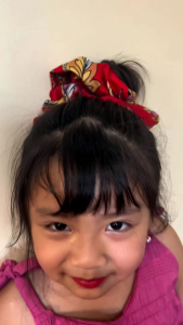 BIG TARAH 4-7 Years Old Bubble Lattice Fabric