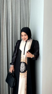 HALWA DRESS IRNA EMERALD READY