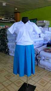 SKY BLUE PLAIN SKIRT JOENEL BRAND